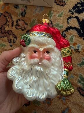 Fitz and Floyd Vintage Santa Ornament